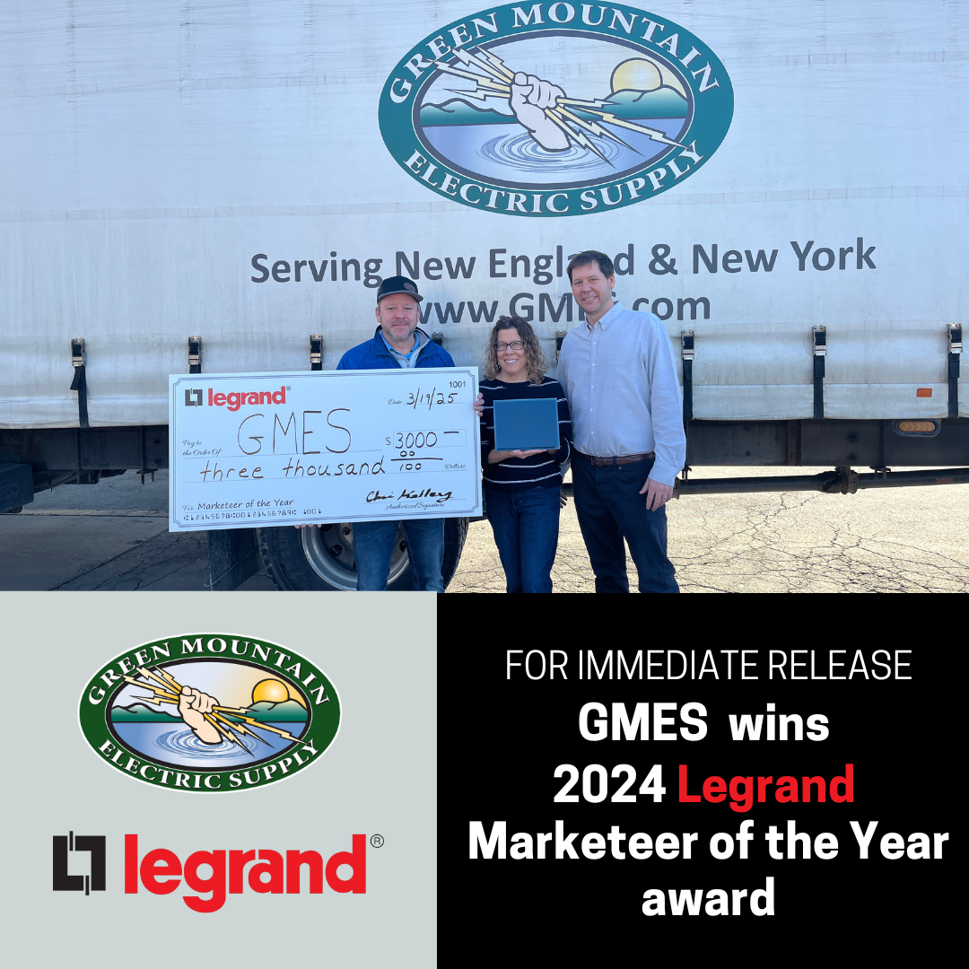 GMES wins 2024 Legrand Marketeer Award!